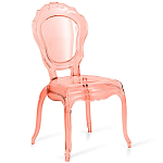 Прозрачный стул розовый LOUIS GHOST CHAIR Pink варинант исполнения - 1 | Loft Concept в Липецке