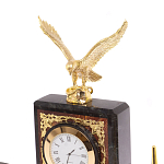 Настольный письменный набор из лемезита и змеевика с декором в виде Орла в подарочной упаковке Successful Leader варинант исполнения - 3 | Loft Concept в Липецке