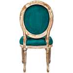 Стул из натурального бука зелёный с цветочным принтом Impressionism in Color варинант исполнения - 2 | Loft Concept в Липецке