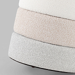 Пуф Three Colors в ткани букле из трех цветов  варинант исполнения - 5 | Loft Concept в Липецке