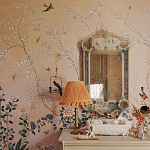 Обои ручная роспись Cecily pink варинант исполнения - 4 | Loft Concept в Липецке