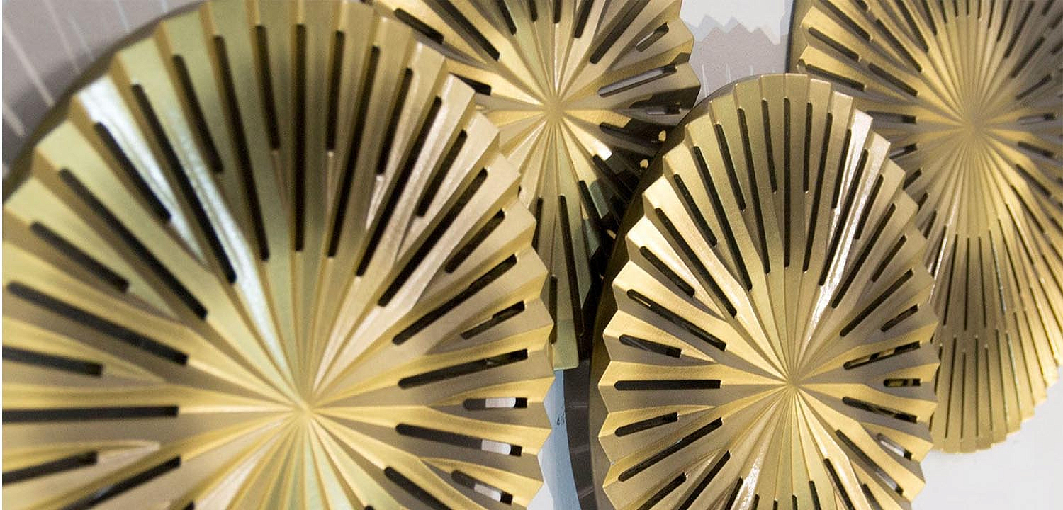 Арт-объект Apollo Brown and Gold Wall Plaque Disc gap 4 Арт-объект Apollo Brown and Gold Wall Plaque Disc gap 4 - Loft-Concept в Липецке