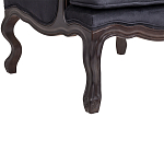Кресло George Grand Armchair black velour варинант исполнения - 5 | Loft Concept в Липецке