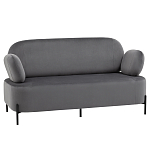 Диван в велюровой обивке серого цвета COLOR BLOCK варинант исполнения - 1 | Loft Concept в Липецке