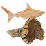Статуэтка из дерева акула Animals of the World варинант исполнения - 2 | Loft Concept в Липецке