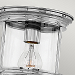 Потолочный светильник для ванных комнат с цилиндрическим стеклянным плафоном и одной лампой Hinkley варинант исполнения - 15 | Loft Concept в Липецке