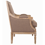Кресло William Classical Armchair brown flax варинант исполнения - 1 | Loft Concept в Липецке