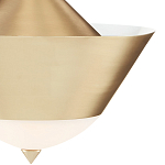 Подвесной светильник светодиодный конусообразный Сone Shaped Gold Pendant варинант исполнения - 1 | Loft Concept в Липецке