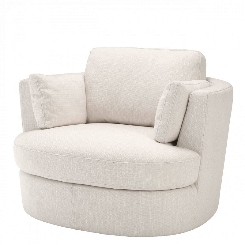 Кресло Eichholtz Chair Clarissa White Молочный в Липецке | Loft Concept 