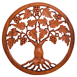 Панно из дерева Osier Panel With Trees варинант исполнения - 1 | Loft Concept в Липецке