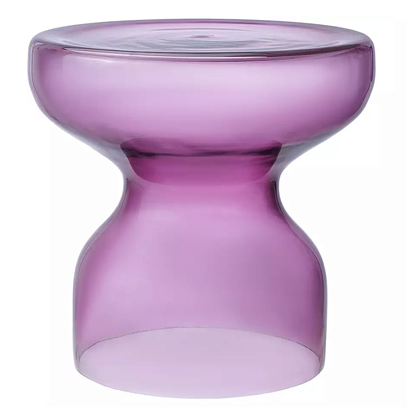 Журнальный столик стеклянный Elegant Glass Model Зеленый Сливовый Журнальный столик стеклянный Elegant Glass Model Зеленый Сливовый в Липецке | Loft Concept