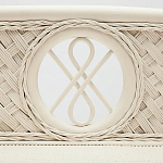 Комод из натурального ротанга Weavella белый варинант исполнения - 2 | Loft Concept в Липецке