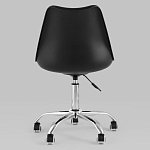 Офисный стул на металлическом основании EGGERY Black варинант исполнения - 4 | Loft Concept в Липецке