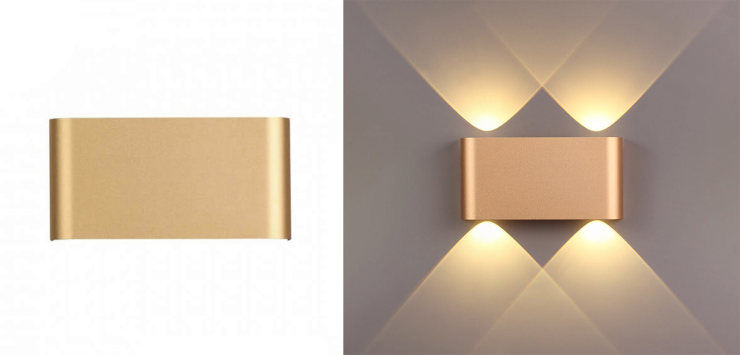 Бра Obverse Gold Rectangle A Wall lamp Бра Obverse Gold Rectangle A Wall lamp - Loft-Concept в Липецке