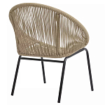 Кресло плетеное круглое Round Wicker Chair варинант исполнения - 2 | Loft Concept в Липецке