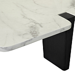 Стол журнальный низкий с фигурной столешницей Threshold варинант исполнения - 4 | Loft Concept в Липецке