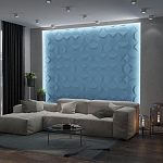 Гипсовая 3D Панель LOVE LETTERS варинант исполнения - 1 | Loft Concept в Липецке