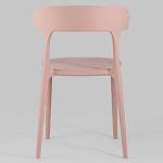 Пыльно-розовый стул из прочного PP-пластика JORIS варинант исполнения - 4 | Loft Concept в Липецке