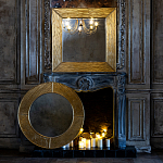 Зеркало квадратное в фактурной раме Pattern варинант исполнения - 3 | Loft Concept в Липецке