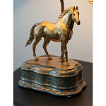 Настольная лампа из фарфора Лошадь Frodi варинант исполнения - 3 | Loft Concept в Липецке