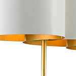 Люстра прямоугольная с белыми цилиндрическими абажурами White Ribbon варинант исполнения - 4 | Loft Concept в Липецке