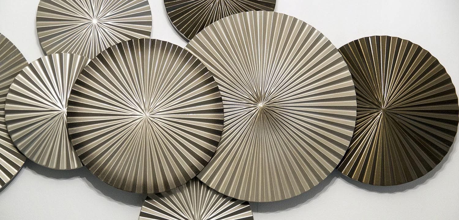 Арт-объект Apollo Champagne and Brown Wall Plaque Disc 9 Арт-объект Apollo Champagne and Brown Wall Plaque Disc 9 - Loft-Concept в Липецке