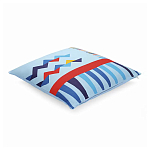 Подушка декоративная из хлопка по мотивам нанайских орнаментов Ural and Siberian Patterns варинант исполнения - 1 | Loft Concept в Липецке