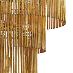 Люстра трёхъярусная золотого цвета Metal Tentacles варинант исполнения - 2 | Loft Concept в Липецке