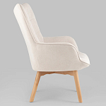 Белое кресло на ножках из массива CORDELIA варинант исполнения - 2 | Loft Concept в Липецке