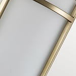 Бра с геометрическим каркасом и матовым белым цилиндрическим плафоном Feiss варинант исполнения - 4 | Loft Concept в Липецке