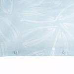 Постельное белье голубого цвета из перкаля с принтом 200х220 см Aurora Allure варинант исполнения - 4 | Loft Concept в Липецке