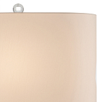 Настольная лампа разноцветная с овальным тканевым абажуром Abstraction варинант исполнения - 2 | Loft Concept в Липецке