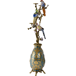 Бронзовый подсвечник Птичий рай Flora варинант исполнения - 3 | Loft Concept в Липецке