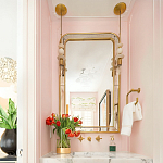 Зеркало в золотой раме Arched Mirror варинант исполнения - 1 | Loft Concept в Липецке