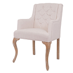 Кресло Mason Classical Armchair beige flax варинант исполнения - 3 | Loft Concept в Липецке