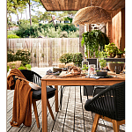 Кресло на ножках из массива акации Houle Chair варинант исполнения - 9 | Loft Concept в Липецке