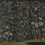 Обои ручная роспись St Laurent Casino metallic silk варинант исполнения - 3 | Loft Concept в Липецке