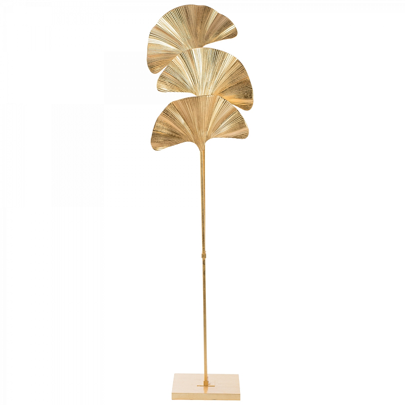 Торшер Palmas Gold Floor Lamp Золотой Торшер Palmas Gold Floor Lamp Золотой в Липецке | Loft Concept