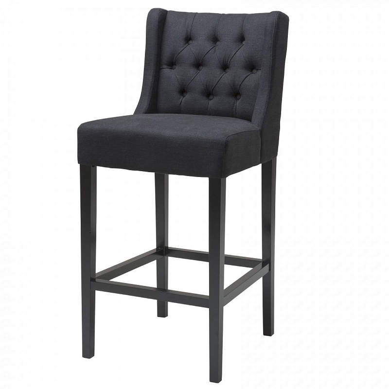 Барный стул Eichholtz Bar Stool Lancaster Черный Барный стул Eichholtz Bar Stool Lancaster Черный в Липецке | Loft Concept