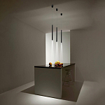 Подвсеной светильник светодиодный металлический цилиндрической формы Высота 30см Trumpet tube варинант исполнения - 5 | Loft Concept в Липецке