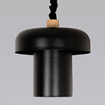 Подвесной светильник с черным металлическим плафоном Capability варинант исполнения - 2 | Loft Concept в Липецке