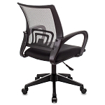 Офисное кресло с основанием из черного пластика Desk chairs Grey варинант исполнения - 2 | Loft Concept в Липецке