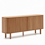 Буфет с 2-мя раздвижными дверцами из ясеневого шпона Toinette варинант исполнения - 1 | Loft Concept в Липецке