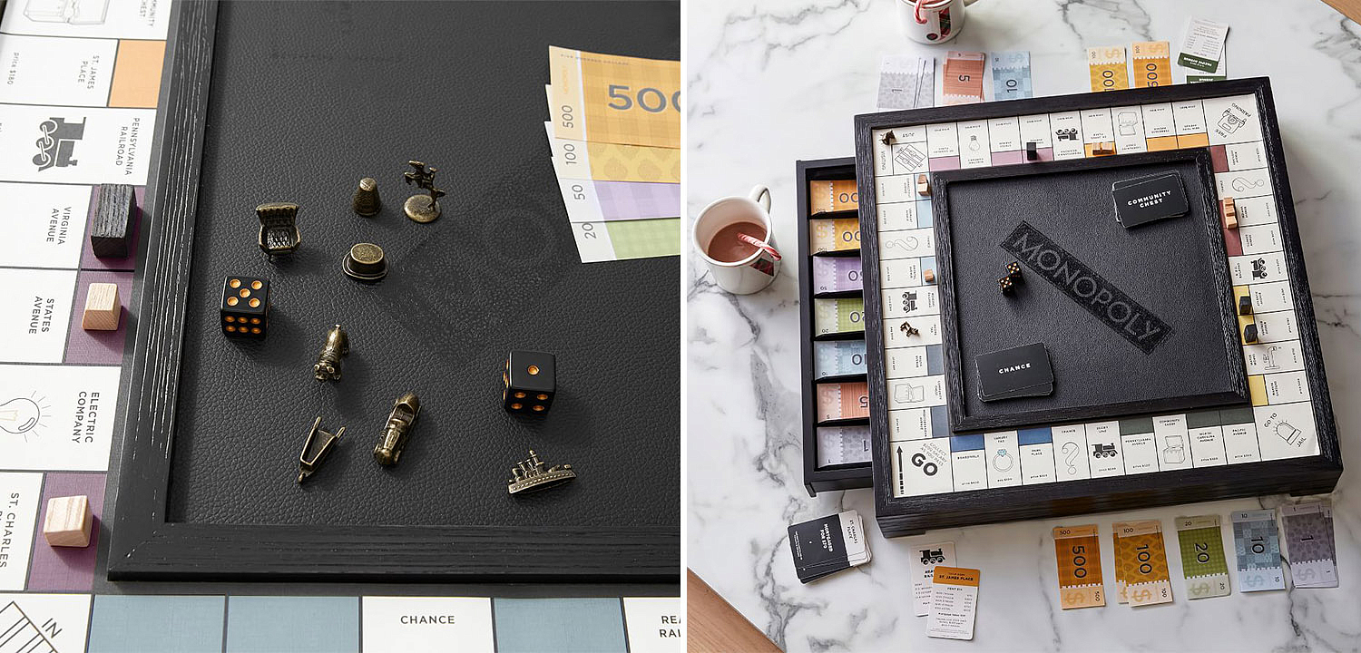 Настольная Игра "Монополия" Black Luxury Edition Настольная Игра "Монополия" Black Luxury Edition - Loft-Concept в Липецке