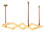 Люстра подвесная с фигурным светодиодным плафоном Calcite Figural Light варинант исполнения - 3 | Loft Concept в Липецке