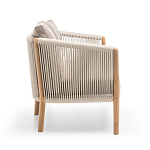 Дизайнерский уличный диван из массива дерева BOBOLI Sofa варинант исполнения - 4 | Loft Concept в Липецке