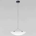 Подвесной светильник с белым тканевым плафоном в форме облака Crystal Cloud Junction варинант исполнения - 4 | Loft Concept в Липецке