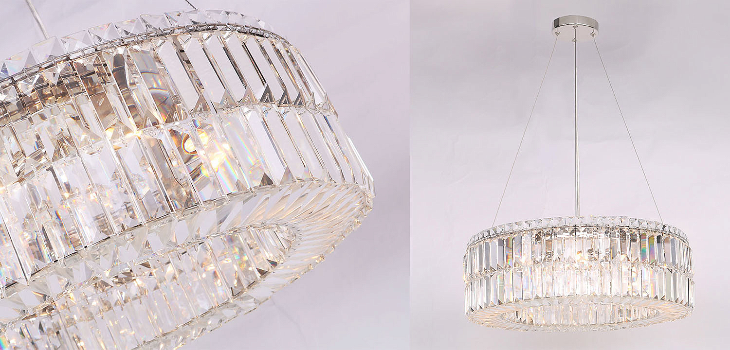 Люстра Darleen Crystal Nickel Chandelier 12 Люстра Darleen Crystal Nickel Chandelier 12 - Loft-Concept в Липецке
