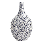 Ваза с инкрустацией Dark Blue Triangle варинант исполнения - 1 | Loft Concept в Липецке