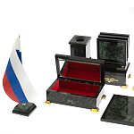 Настольный письменный набор из нефрита в подарочной коробке Victorious варинант исполнения - 7 | Loft Concept в Липецке